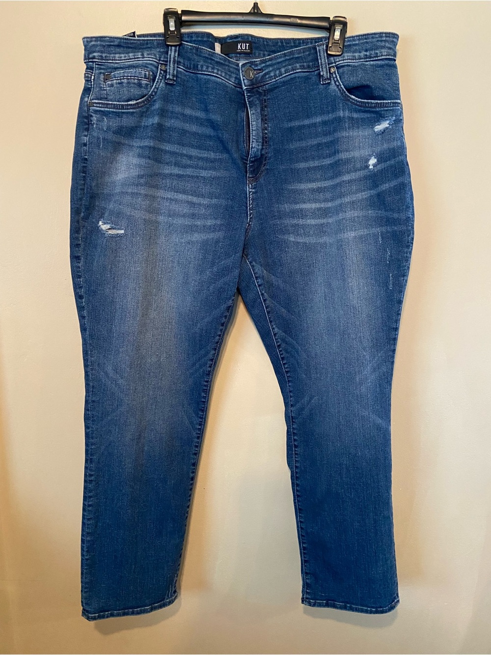 Kut from the Kloth Catherine Boyfriend Jean with Light Distressing